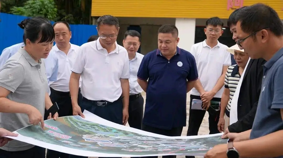 王三防率市政府全体班子成员调研重点项目建设 加快推进项目落地见效