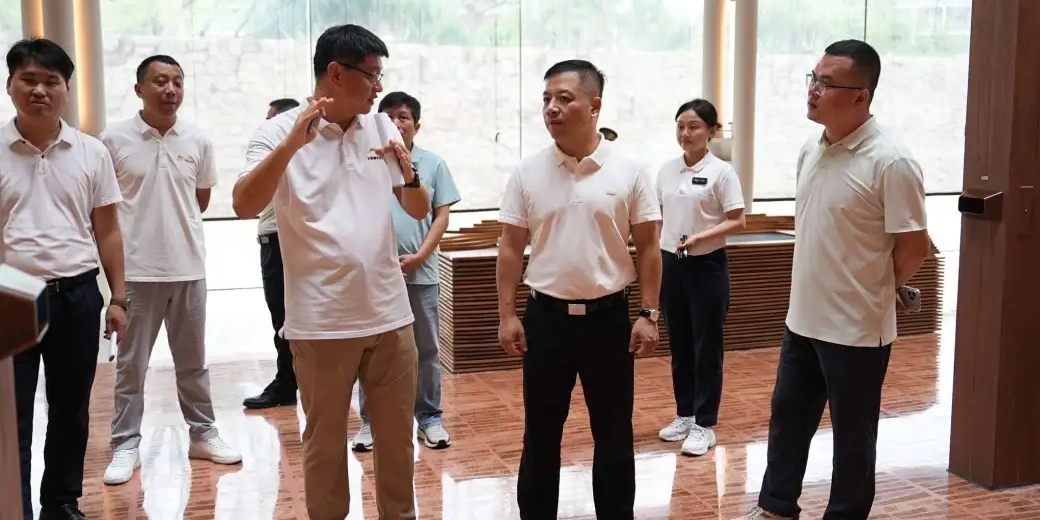 叶厉豪深入重点项目现场办公